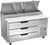 Beverage Air DPD60HC-3 60" W One-Section Pizza Top Refrigerated Counter