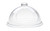 Cal-Mil 301-10 10" Dia. x 4.5" H Clear Acrylic Turn N Serve Gourmet Cover