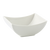 CAC China SHA-B44 4 Oz. Bone White Porcelain Rectangular Sushia Bowl (4 Dozen Per Case)
