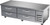 Beverage Air WTRCS72HC 72"W Four Drawer Worktop Cook Stand Refrigerator