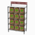 Metro CR1836TGSR 36" Wire Take-Out Shelving Station with Sign