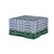 Cambro 25S900119 Camrack Glass Rack With (4) Soft Gray Extenders
