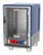 Metro C535-MFC-U-BU C5 3 Series Blue Half-Size Insulated Moisture Heated Holding & Proofing Cabinet with Clear Doors and Universal Wire Slides - 120 Volts