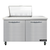 Continental Refrigerator SW48N12M 48" W Two-Section Two Door Mighty Top Sandwich Unit