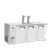 Atosa MKC90GR 4 (2) 0.5 Kegs Stainless Steel with 2 Faucets Atosa Draft Beer Cooler - 115 Volts