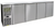 Glastender C1FU92, 92"W Four-Section Undercounter Cooler
