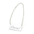 Cal-Mil 618-2 4"W x 2"H with 24" Chain Silver Urn Sign