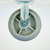 New Age C527 8" Dia TPR Wheel Tread Rigid Plate Caster