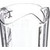 Carlisle 554007 60 Oz. PolyCarbonate Clear Versapour Pitcher