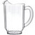 Carlisle 554007 60 Oz. PolyCarbonate Clear Versapour Pitcher