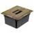 Carlisle 10436U13 Flat Solid Amber Storplus High Heat Universal Lid