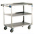 Lakeside 444 39.25" W 500 Lbs. Stainless Steel 3-Tier Utility Cart