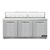 Continental Refrigerator SW72N18-FB 72" W Three-Section Three Door Sandwich Unit