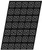 Matfer Bourgeat 336135 Flexipan Savarin Mold 24 Squares Per Sheet 3-1/3 Oz. Cap. 2-3/4"W x 2-3/4"L x 1-1/5"H Food Grade Silicone