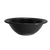 CAC China LV-10-BLK 13 Oz. Black Ceramic Round Las Vegas Grapefruit Bowl (3 Dozen Per Case)