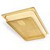 Carlisle 10400B13 Full Size 7.6 Qt. Amber Storplus High Heat Hot Food Pan