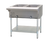 Eagle Group HT2-LP 2 Pan Liquid Propane Hot Food Table Open Base with Undershelf