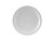Tuxton CLA-074 7-1/2" Porcelain Porcelain White Round Plate (3 Dozen Per Case)