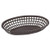 Winco POB-K
 10"
 Plastic
 Black
 Oval
 Basket
 3 Dozen (contains 1 Dozen)