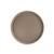 CAC China FGTR-16BN 16" W Fiberglass Brown Round Tray