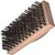 Carlisle 4067600 9" L X 4" W Wood Block With Plastic Handle Butcher Block Brush