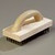 Carlisle 4067600 9" L X 4" W Wood Block With Plastic Handle Butcher Block Brush