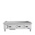 Atosa ATMG-36 36" W Stainless Steel Liquid Propane Countertop CookRite Heavy Duty Griddle - 90,000 BTU