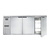 Continental Refrigerator BB79SNSSPT 79"W Solid Door Refrigerated Back Bar Cooler