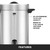 Waring WCU110X 5 Oz. Stainless Steel Dual Heater System Coffee Urn - 120 Volts