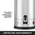 Waring WCU110X 5 Oz. Stainless Steel Dual Heater System Coffee Urn - 120 Volts