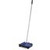 Carlisle 3639914 9 1/2" W ABS Plastic Blue Multi-Surfaces Duo-Sweeper