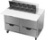Beverage Air SPED48HC-10C-4 48" W Two-Section Four Drawer Sandwich Top Refrigerated Counter