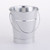 American Metalcraft GP4 4.38" 24 Oz. Galvanized Tabletop Serving Pail