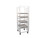 New Age 1509 69.75"H 36 Steam Table Pan Rack with 3" Centers