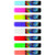 Winco MBPM-U 0.06" Chisel Tip Neon Purple Deluxe Plus Neon Marker