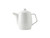 Tuxton GZP-102 China Coffee Pot/Teapot 18 Oz. Porcelain White - 1 Dozen Per Case (1 Dozen)