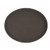 Winco TRH-2722
 Plastic
 Brown Tray
 Oval
 Easy-Hold Tray