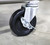 Lakeside 777 Adjust-a-Fit 9.75" Dia. Round Stainless Steel 2-Tube Open Heated Mobile Dish Dispenser
