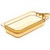 Carlisle 30860H13 2.4 Qt. 1/3 Size Polyether Sulfone Amber Storplus High Heat Hot Food Pan