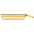 Carlisle 30860H13 2.4 Qt. 1/3 Size Polyether Sulfone Amber Storplus High Heat Hot Food Pan