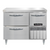 Continental Refrigerator DFA43NSS-D 43"W Two Drawer and One Door Stainless Steel Designer Line Freezer Base Worktop Unit
