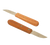 Town 47402 2.5" x 0.75" Onion Knife with Riveted wood Handle