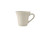 Tuxton YEF-070 3-3/8" 6 Oz. Ceramic American White/Eggshell Cup (3 Dozen Per Case)