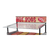 Star 50SG-G Grill-Max Hot Dog Roller Grill Sneeze Guard for 36" x 20" Grills with Pass-Through Tempered Glass Canopy