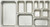 Winco SPJP-602 2-1/2" Deep 1/6 Size Stainless Steel Steam Table Pan