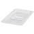 Winco SP7400S 1/4 Size Polycarbonate Poly-Ware Food Pan Cover