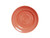 Tuxton CNA-074 7-1/2" Ceramic Cinnebar Round Plate (2 Dozen Per Case)