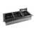 Delfield N8745-D 45.63" W Stainless Steel Insulated Electric Drop-In Hot Food Well Unit - 208-230 Volts