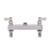 Fisher 67385 8" Centers Deck Mount Lever Handles Stainless Steel Control Valve