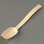 Carlisle 446006 0.5 Oz. Solid Beige Plastic Salad or Buffet Spoon
